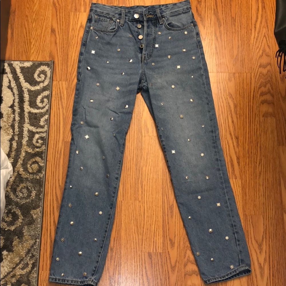 H&M high waisted jeans